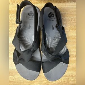 Black Cloudstepper Sandals